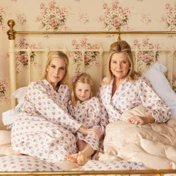 Sale Mrs. Alice Pink Bouquet Dressing Gown