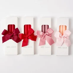 New Mrs. Alice Pink Candles (Set Of 8)
