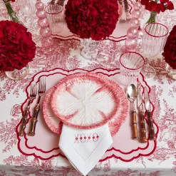 Online Mrs. Alice Pink Capri Lettuce Starter Plate