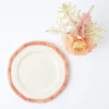 Discount Mrs. Alice Pink Geometric Bamboo Starter Plate