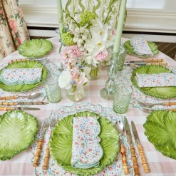 Clearance Mrs. Alice Pink Gingham Tablecloth