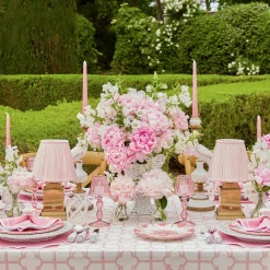 Outlet Mrs. Alice Pink Lotus Lampshade