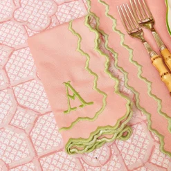 Online Mrs. Alice Pink Penelope Napkins (Set Of 4)