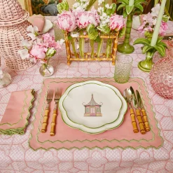 Online Mrs. Alice Pink Penelope Napkins (Set Of 4)