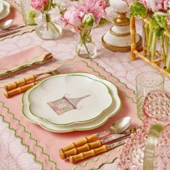 Online Mrs. Alice Pink Penelope Placemats (Set Of 4)