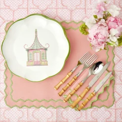 Online Mrs. Alice Pink Penelope Placemats (Set Of 4)