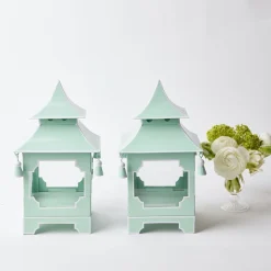Online Mrs. Alice Pistachio Green Pagoda Lantern