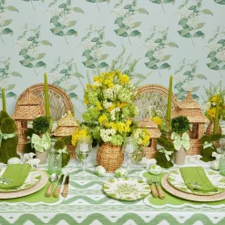 Best Mrs. Alice Potted Boxwood With Green Bow Decoration Set