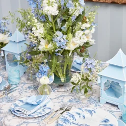 Online Mrs. Alice Powder Blue Pagoda Lantern