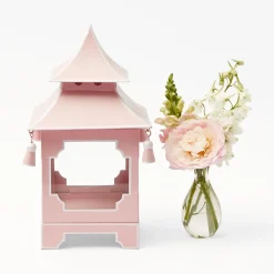 Sale Mrs. Alice Powder Pink Pagoda Lantern