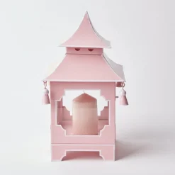 Sale Mrs. Alice Powder Pink Pagoda Lantern