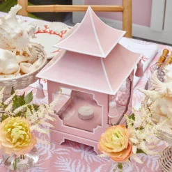 Sale Mrs. Alice Powder Pink Pagoda Lantern