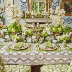 New Mrs. Alice Putty Ikat Tablecloth