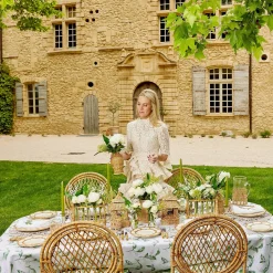 Outlet Mrs. Alice Raffia Water Glasses & Jug Set