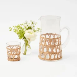 Outlet Mrs. Alice Raffia Water Jug