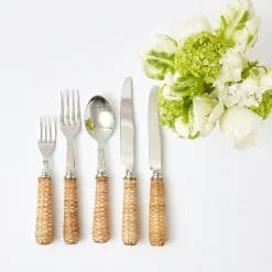 Best Mrs. Alice Rattan Cutlery (5 Piece)