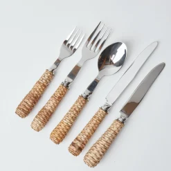 Best Mrs. Alice Rattan Cutlery (5 Piece)