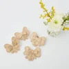 Discount Mrs. Alice Rattan Napkin Bows (Set Of 4)