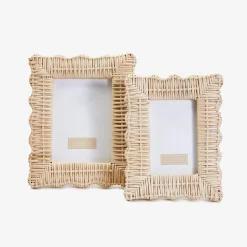 Mrs. Alice Rattan Photo Frame (Pair)