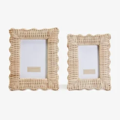 Mrs. Alice Rattan Photo Frame (Pair)