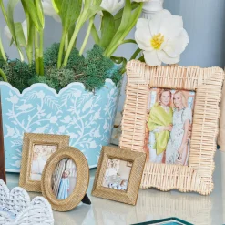 Mrs. Alice Rattan Photo Frame (Pair)