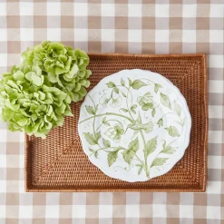 New Mrs. Alice Rattan Tray