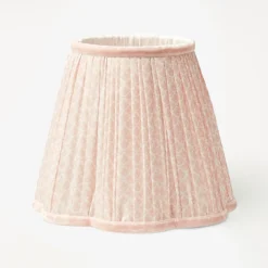 Sale Mrs. Alice Rechargeable Lamp With Pink Lotus Lampshade