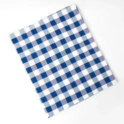 Clearance Mrs. Alice Royal Blue Gingham Tablecloth