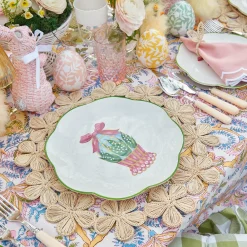 Hot Mrs. Alice Scalloped Easter Dinner Plate (Set Of 4)