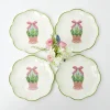 Online Mrs. Alice Scalloped Easter Starter Plates (Set Of 4)