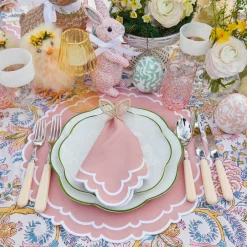 Online Mrs. Alice Scalloped Easter Starter Plates (Set Of 4)
