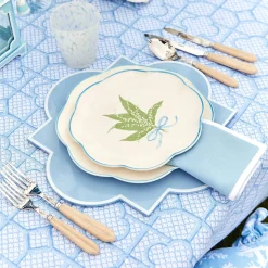 Hot Mrs. Alice Scalloped Lily Of The Valley Starter Plate