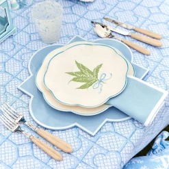 Mrs. Alice Scalloped Lily Of The Valley Dinner Plate (Set Of 4)