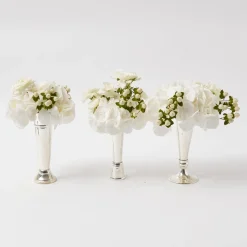 Hot Mrs. Alice Scalloped Mint Julep Vase (Set Of 3)