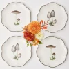 Discount Mrs. Alice Scalloped Mushroom Starter Plates (Set Of 4)