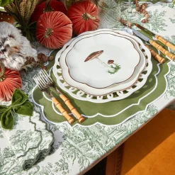 Discount Mrs. Alice Scalloped Mushroom Starter Plates (Set Of 4)
