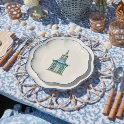 Discount Mrs. Alice Scalloped Pagoda Starter Plate (Set Of 4)