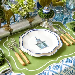 Discount Mrs. Alice Scalloped Pagoda Starter Plate (Set Of 4)