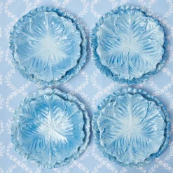 Hot Mrs. Alice Serena Cabbage Dinner & Starter Plates (Set Of 8)