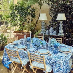 New Mrs. Alice Serena Cornflower Blue Napkins (Set Of 4)