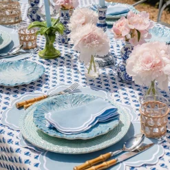New Mrs. Alice Serena Cornflower Blue Napkins (Set Of 4)