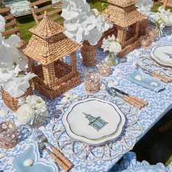 New Mrs. Alice Serena Cornflower Blue Napkins (Set Of 4)