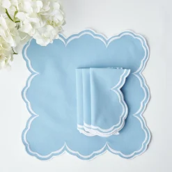 Sale Mrs. Alice Serena Cornflower Blue Placemats (Set Of 4)