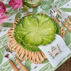 Online Mrs. Alice Serena Green Cabbage Starter Plate (Set Of 4)