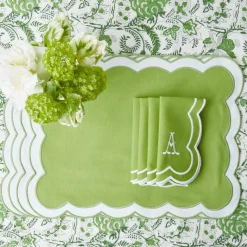New Mrs. Alice Serena Green Tablecloth