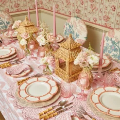 Sale Mrs. Alice Serena Pink Leopard Napkins (Set Of 4)