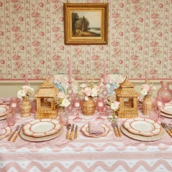 Sale Mrs. Alice Serena Pink Leopard Napkins (Set Of 4)