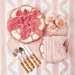 Sale Mrs. Alice Serena Pink Leopard Napkins (Set Of 4)