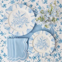 Best Mrs. Alice Seville Blue Gardenia Dinner Plate