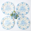 Online Mrs. Alice Seville Blue Gardenia Starter Plate (Set Of 4)
